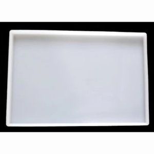 Big size simple tray mold, large rectangle tray mold, silicone tray mold